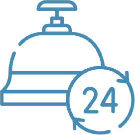 24-Hour Reception
